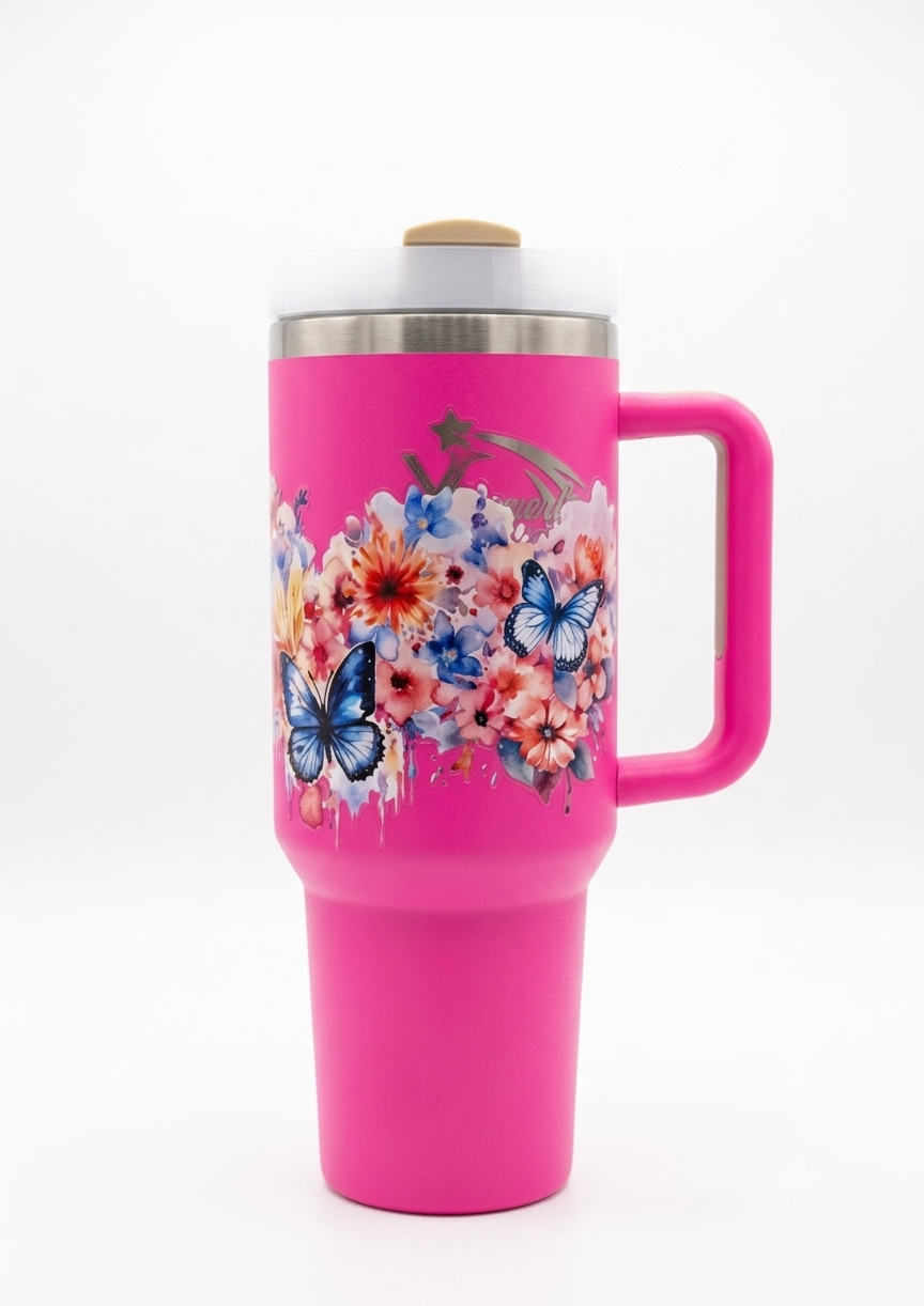 Pink 40 oz Tumbler CUP