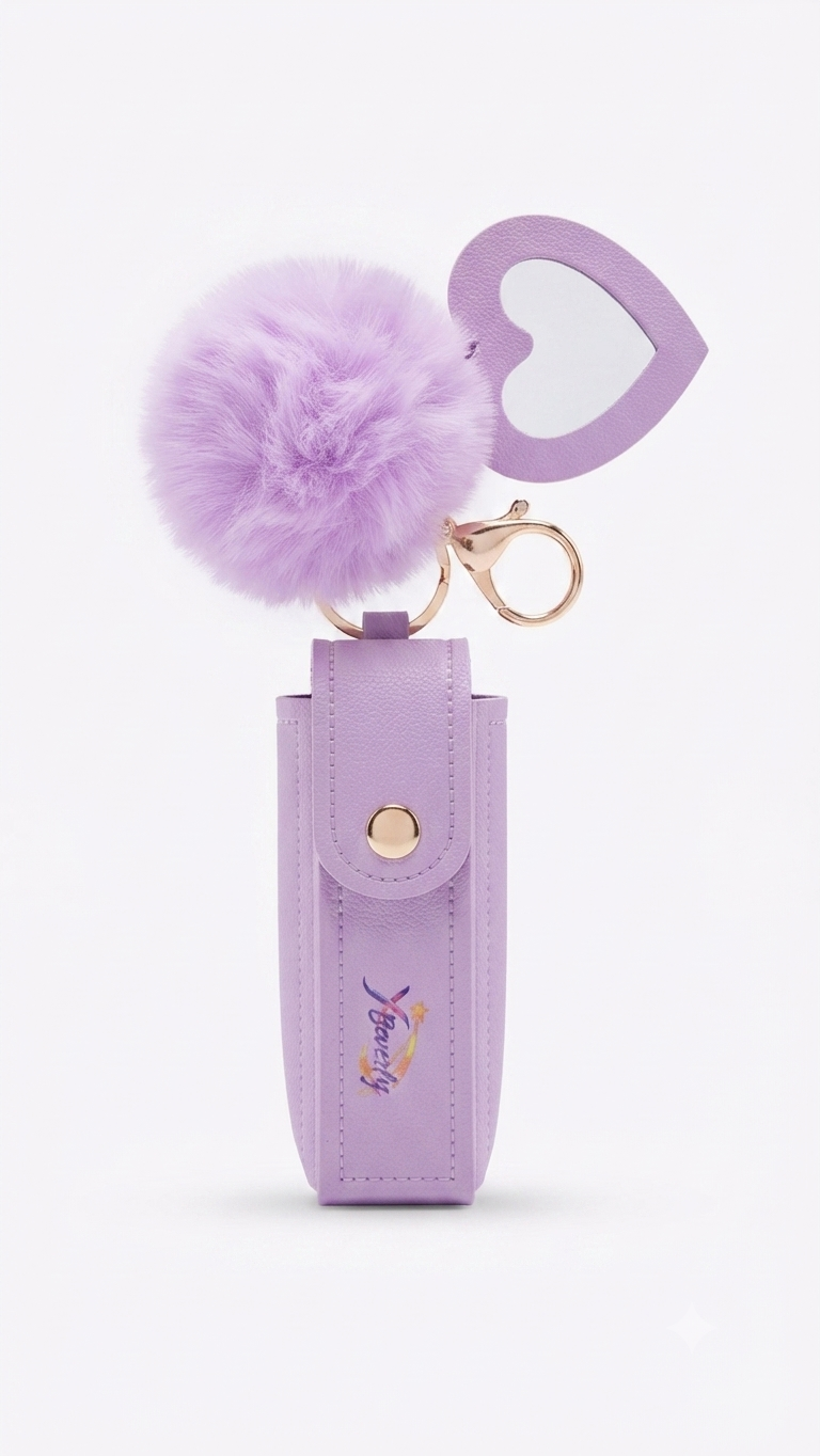 Lip Gloss Bag (Purple)