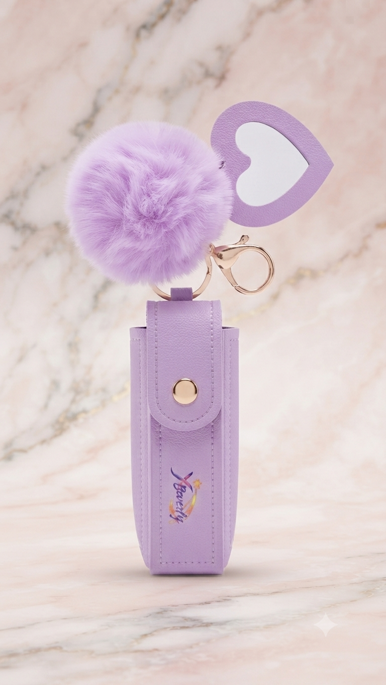 Lip Gloss Bag (Purple)