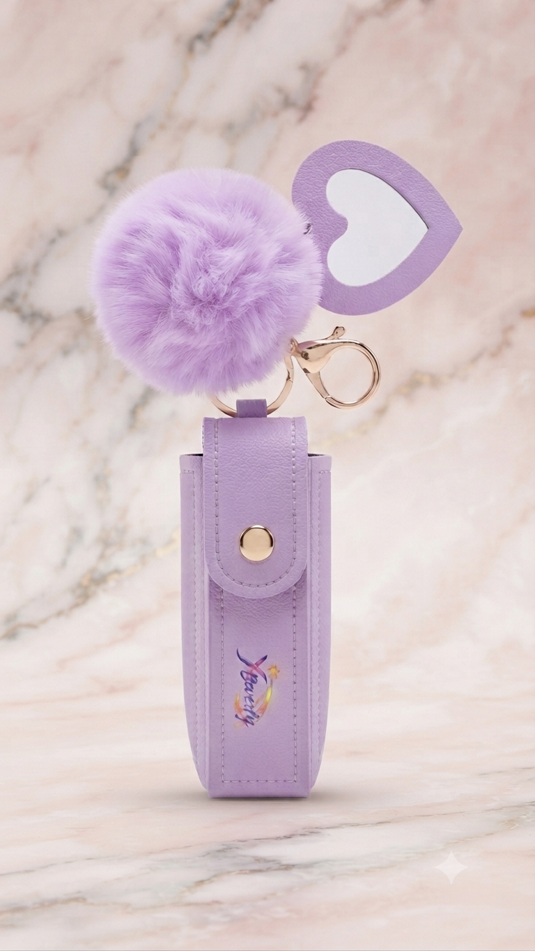 Lip Gloss Bag (Purple)
